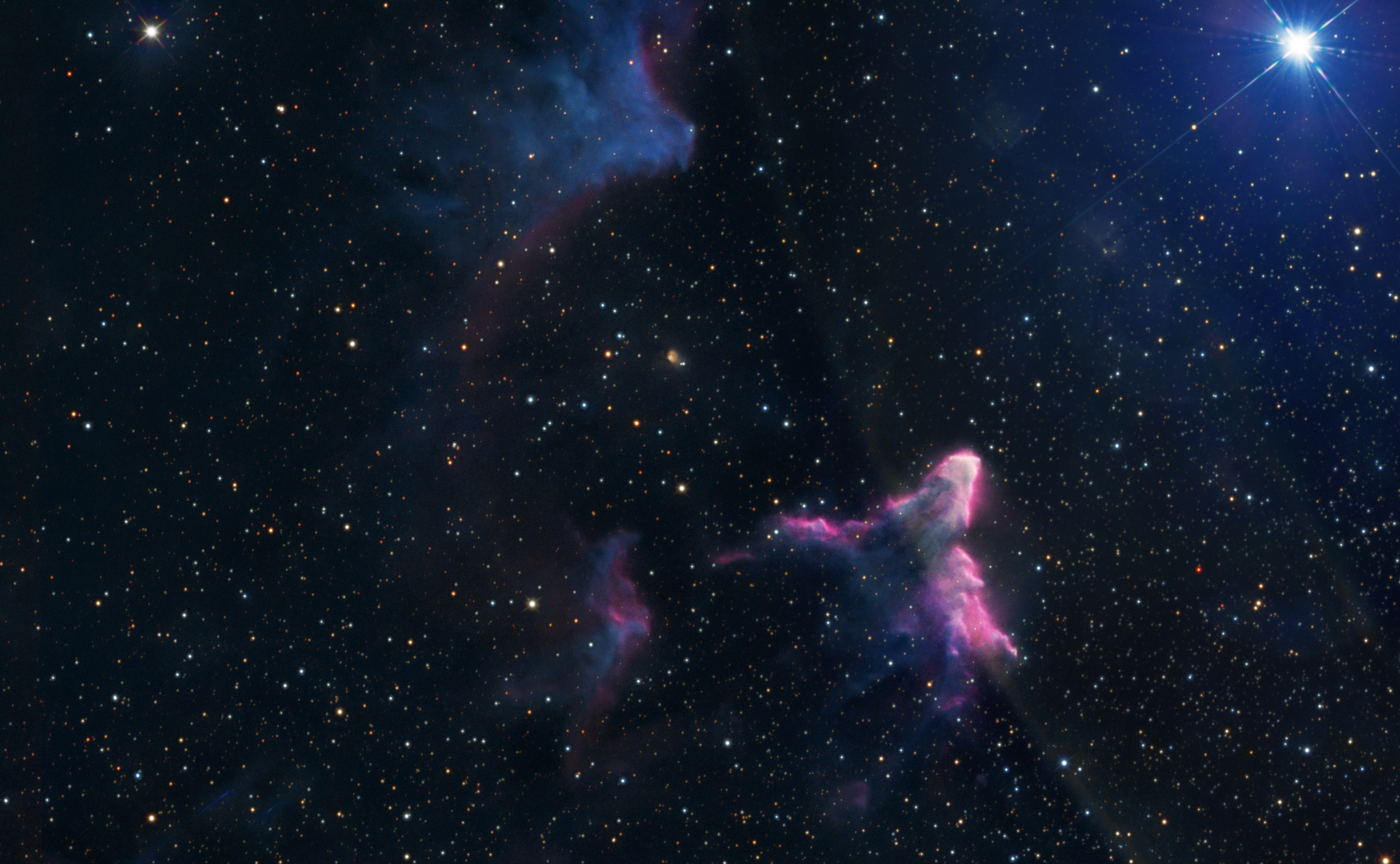 The Ghost of Cassiopeia Nebula