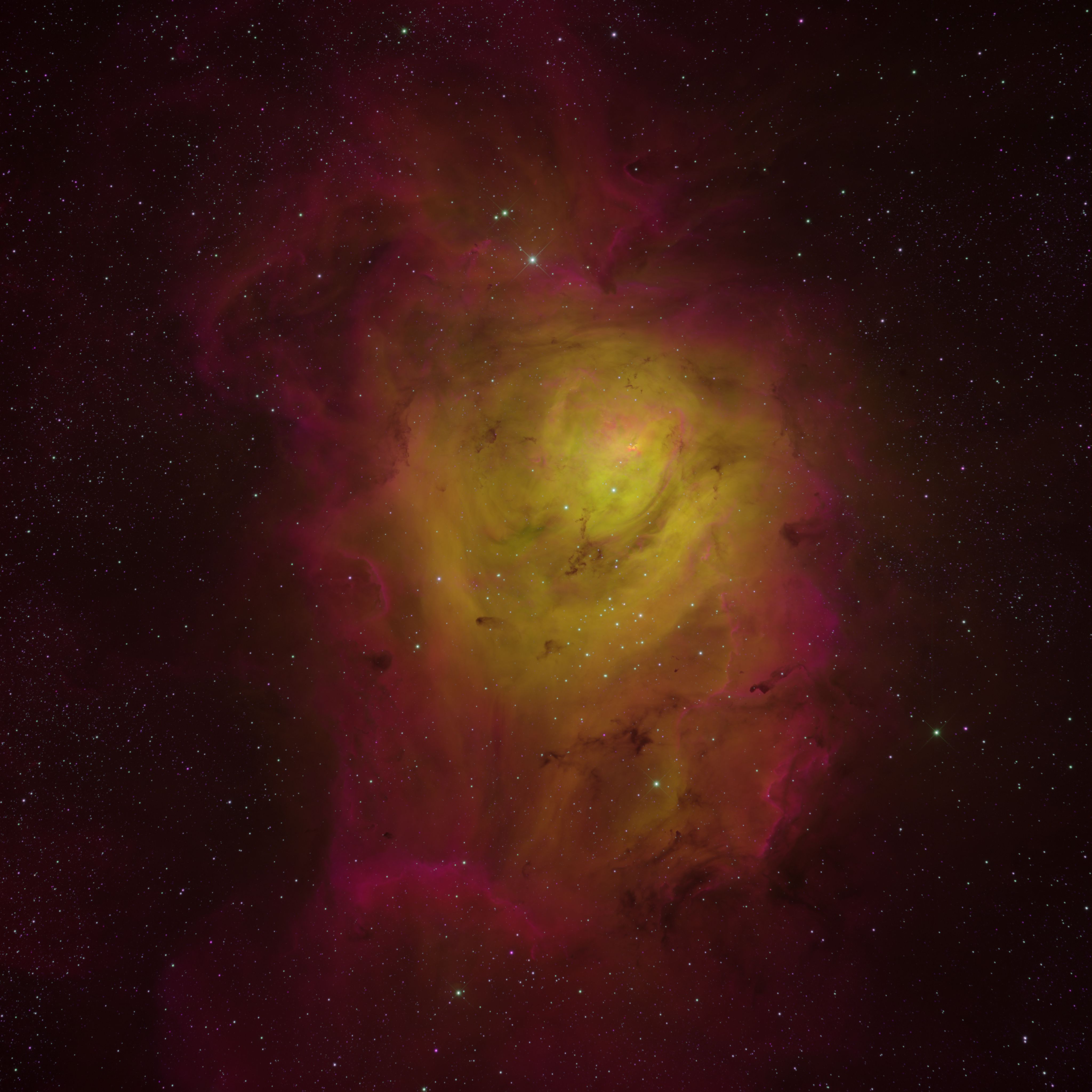 The Lagoon Nebula (M8/NGC 6523)